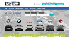 Desktop Screenshot of antoninoautogroup.com